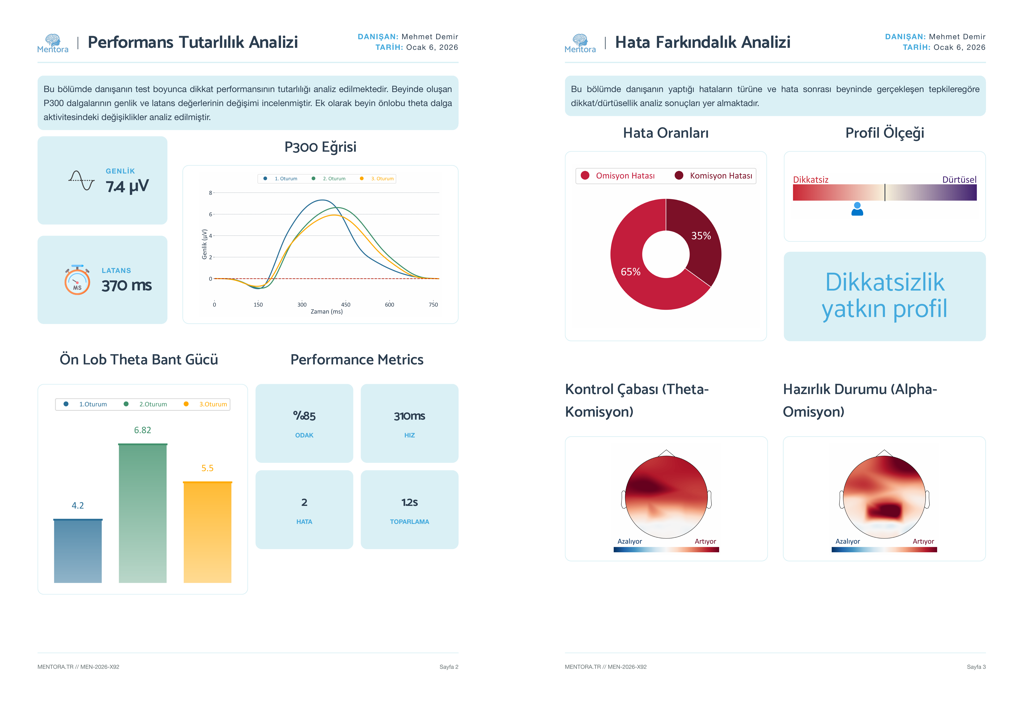 Mentora Klinik Analiz Raporu